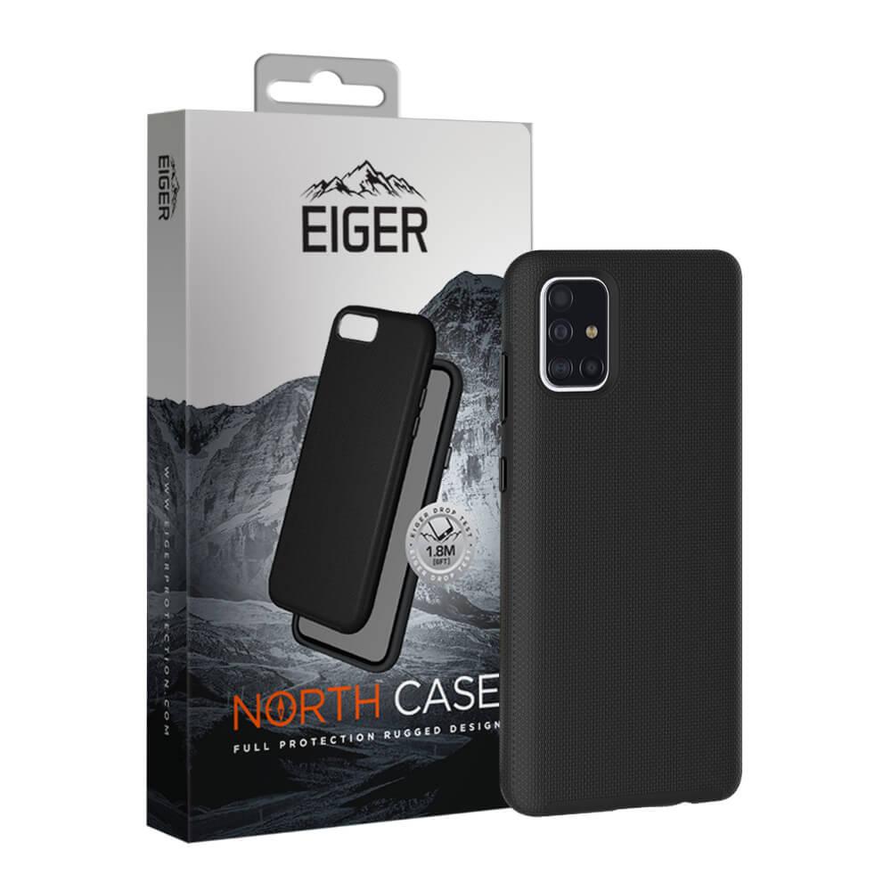 Хибриден удароустойчив кейс за Samsung Galaxy A71 - Eiger North Case (черен) | JAR Computers Хибриден удароустойчив кейс за Samsung Galaxy A71 - Eiger North Case (черен)