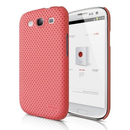 Кейс и HD покритие за Samsung Galaxy S3 i9300, S3 Neo - Elago G5 Breathe Case and HD Professional Film (червен) | JAR Computers Кейс и HD покритие за Samsung Galaxy S3 i9300, S3 Neo - Elago G5 Breathe Case and HD Professional Film (червен)