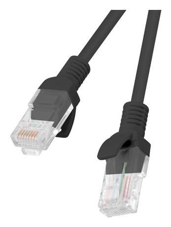 Lanberg PCU6-10CC-0150-BK мрежов кабел Черен 1,5 м Cat6 U/UTP (UTP)