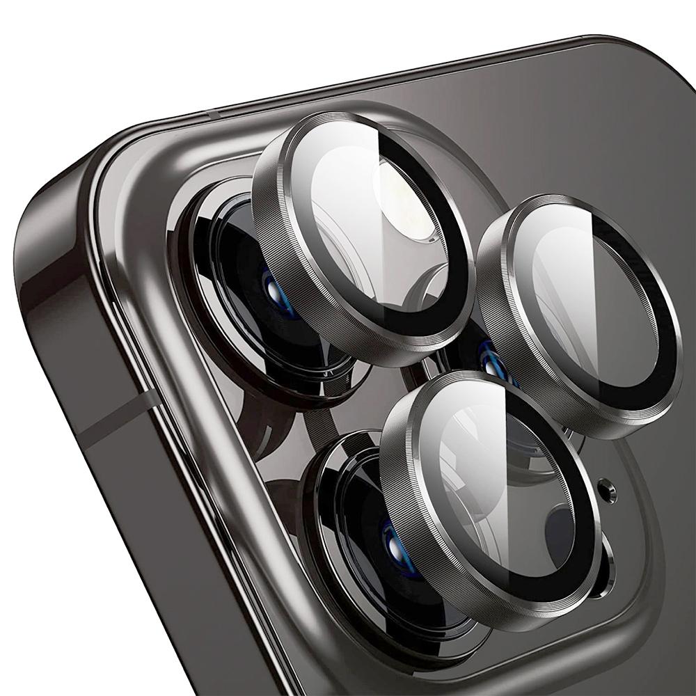Metal Camera Lens Apple iPhone 15 Pro/15 Pro Max /графитено черни/ | JAR Computers Metal Camera Lens Apple iPhone 15 Pro/15 Pro Max /графитено черни/