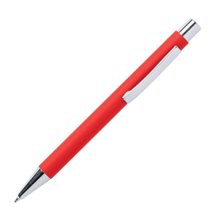 Office 1 Химикалка Draco Chrome, метална, червена | JAR Computers Office 1 Химикалка Draco Chrome, метална, червена