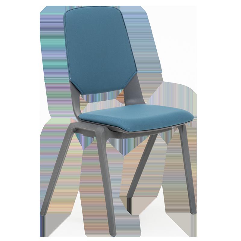 Посетителски стол LIMBER - син