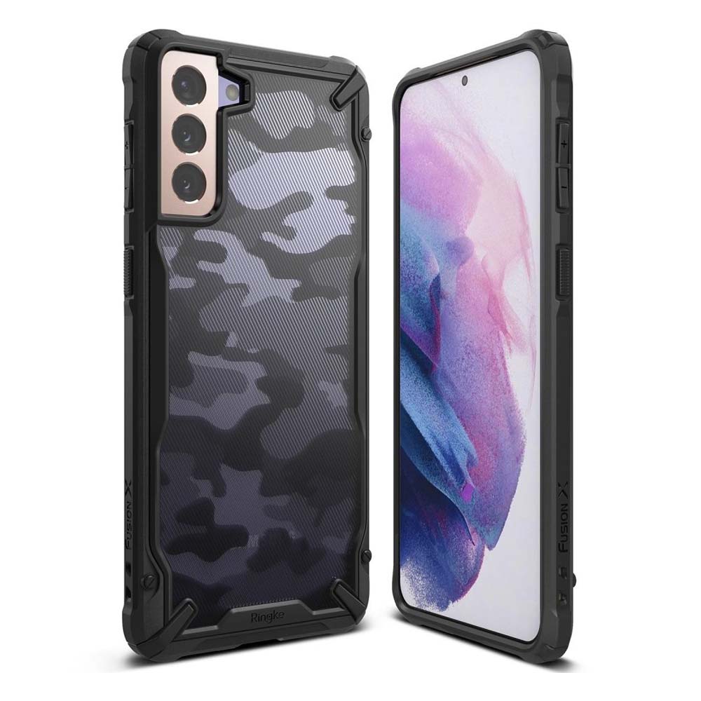 Ringke Fusion X Galaxy S21+ Plus Camo Black (XDSG0045) (RINXDSG0045)
