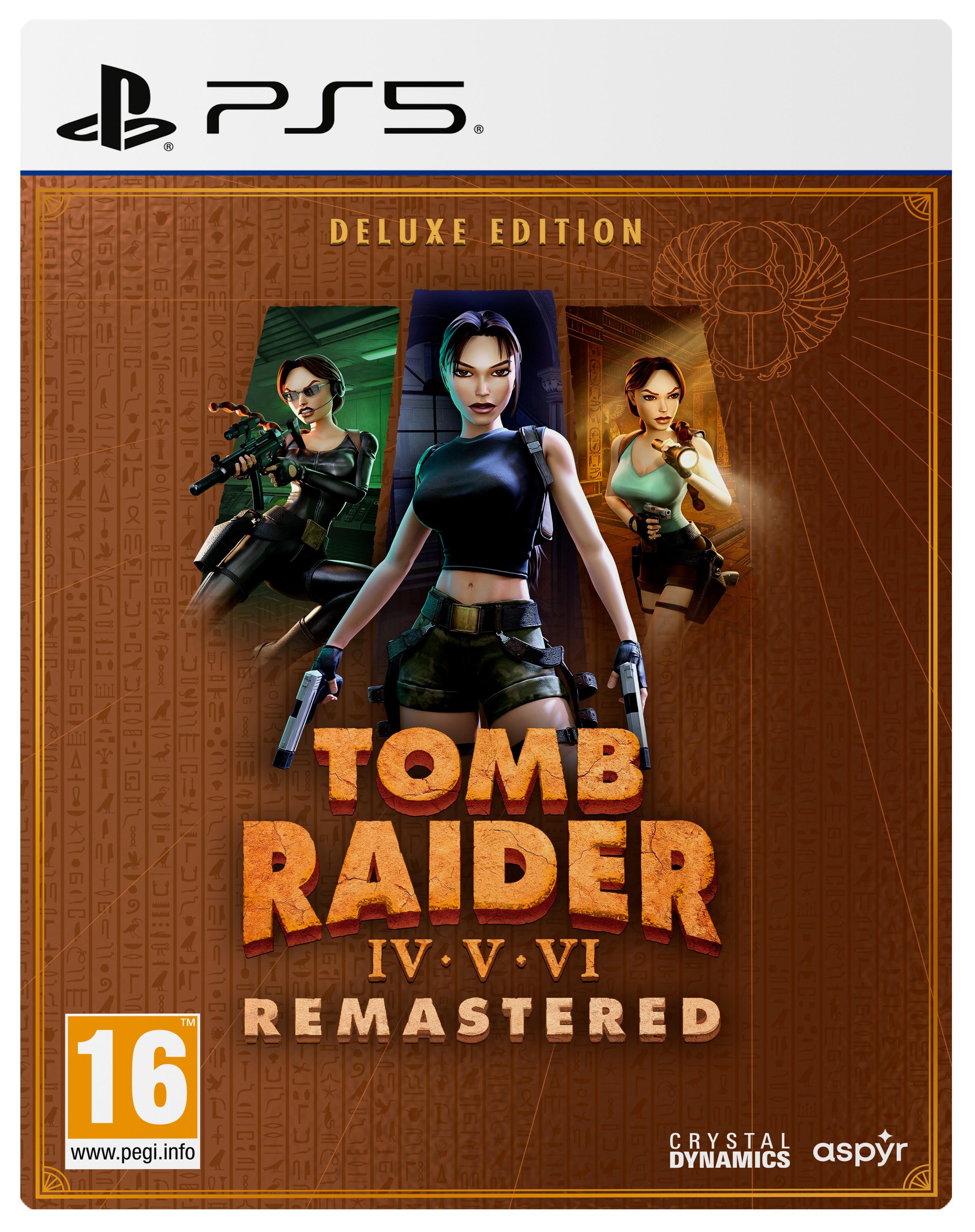 Tomb Raider IV-VI Remastered Starring Lara Croft - Deluxe Edition (PS5) | JAR Computers Tomb Raider IV-VI Remastered Starring Lara Croft - Deluxe Edition (PS5)