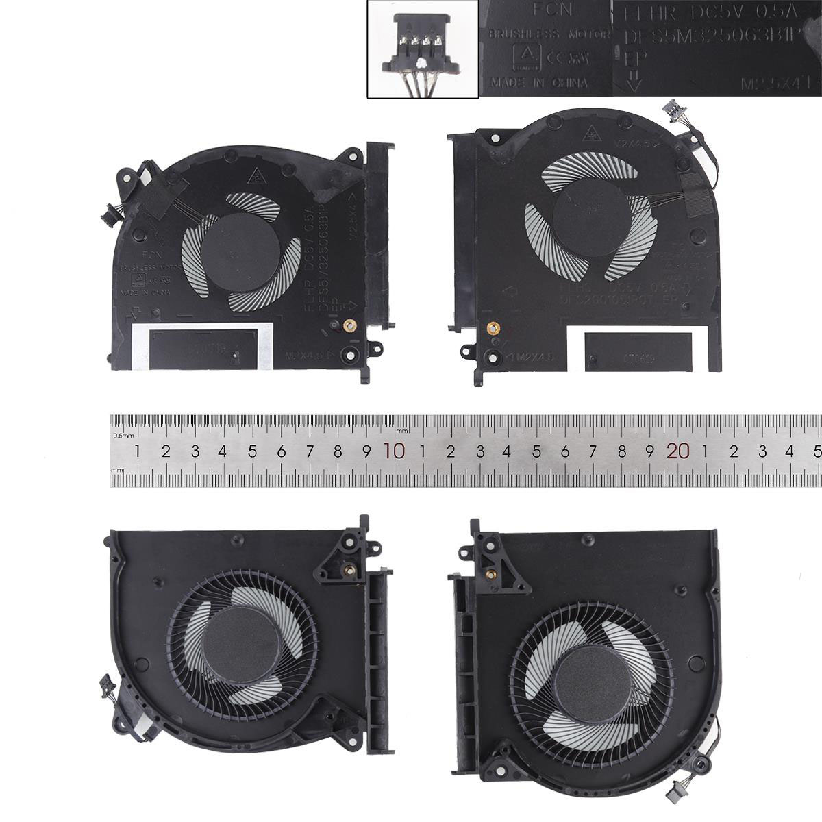 Вентилатор за лаптоп (CPU Fan) Dell Alienware M15 R2 5V 2019 CPU + GPU | JAR Computers Вентилатор за лаптоп (CPU Fan) Dell Alienware M15 R2 5V 2019 CPU + GPU