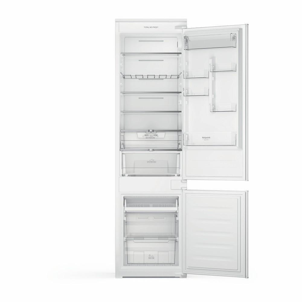 Вграден хладилник с фризер Hotpoint-Ariston HAC20 T122 2 , 280 l, E , No Frost , Бял , Да