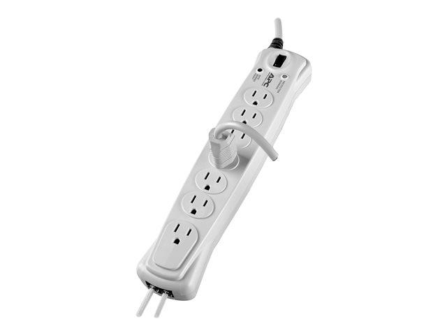 APC Basic Surge Protector Surge protector AC 120V output connectors 7 beige | JAR Computers APC Basic Surge Protector Surge protector AC 120V output connectors 7 beige