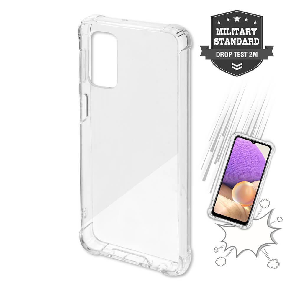 Хибриден удароустойчив кейс за Samsung Galaxy A32 5G - 4smarts Hard Cover Ibiza (прозрачен) | JAR Computers Хибриден удароустойчив кейс за Samsung Galaxy A32 5G - 4smarts Hard Cover Ibiza (прозрачен)