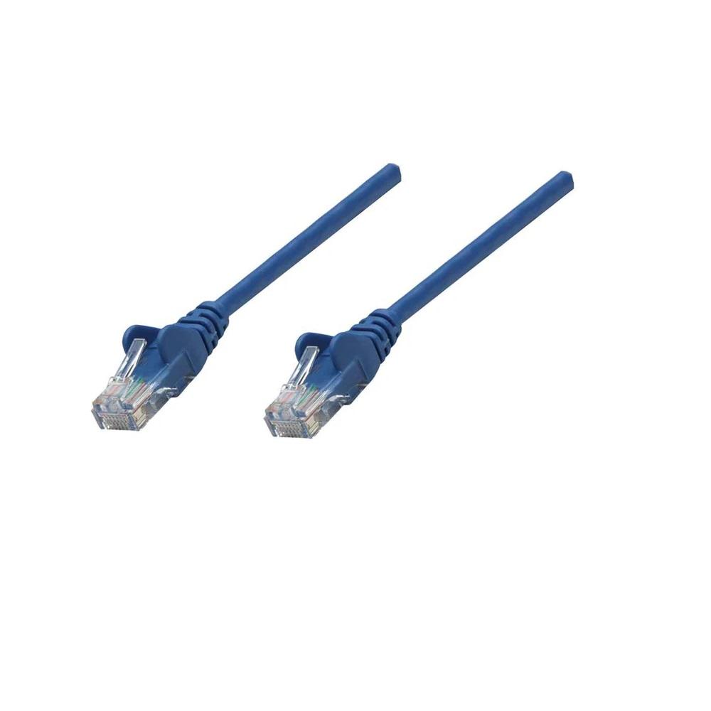 INTELLINET 738927 :: Patch кабел, Premium, Cat.6, UTP, син, 0.5 м | JAR Computers INTELLINET 738927 :: Patch кабел, Premium, Cat.6, UTP, син, 0.5 м