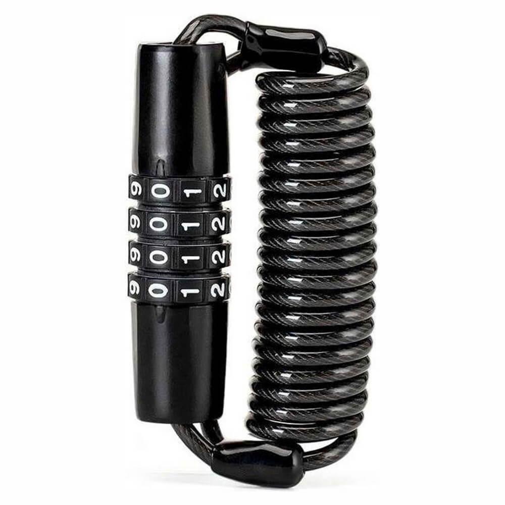 Кабелна ключалка с цифрова комбинация за велосипеди - Rockbros T609 Bicycle Lock with Numeric Code (150 см) | JAR Computers Кабелна ключалка с цифрова комбинация за велосипеди - Rockbros T609 Bicycle Lock with Numeric Code (150 см)