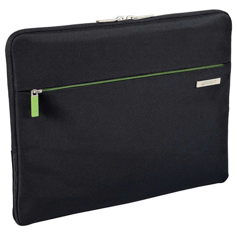 Качествен калъф за MacBook Pro Touch Bar 15 и лаптопи до 15.6 инча - Leitz Complete Laptop Power Sleeve (черен) | JAR Computers Качествен калъф за MacBook Pro Touch Bar 15 и лаптопи до 15.6 инча - Leitz Complete Laptop Power Sleeve (черен)