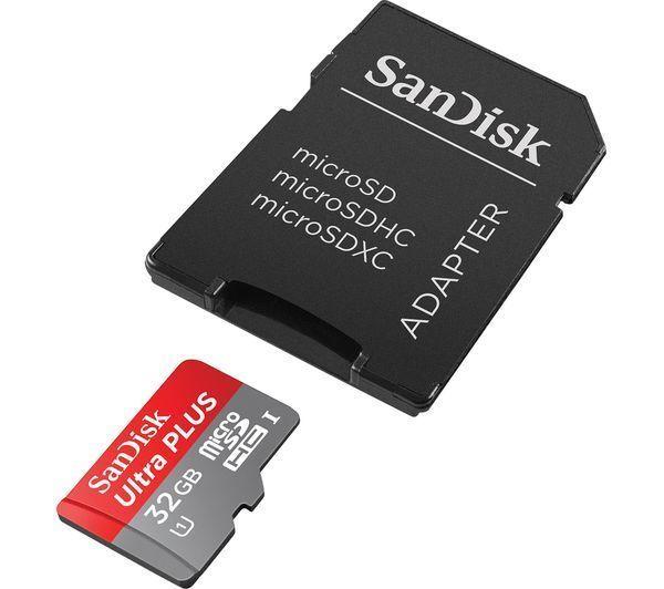 Карта памет SanDisk Ultra microSD Adapter 80MB 32GB | JAR Computers Карта памет SanDisk Ultra microSD Adapter 80MB 32GB