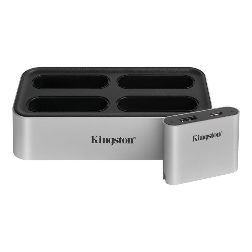 Kingston USB3.2 Gen1 Workflow Dual-Slot SDHC/SDXC UHS-II Card Readeρ (WFS-S) (KINWFS-S)