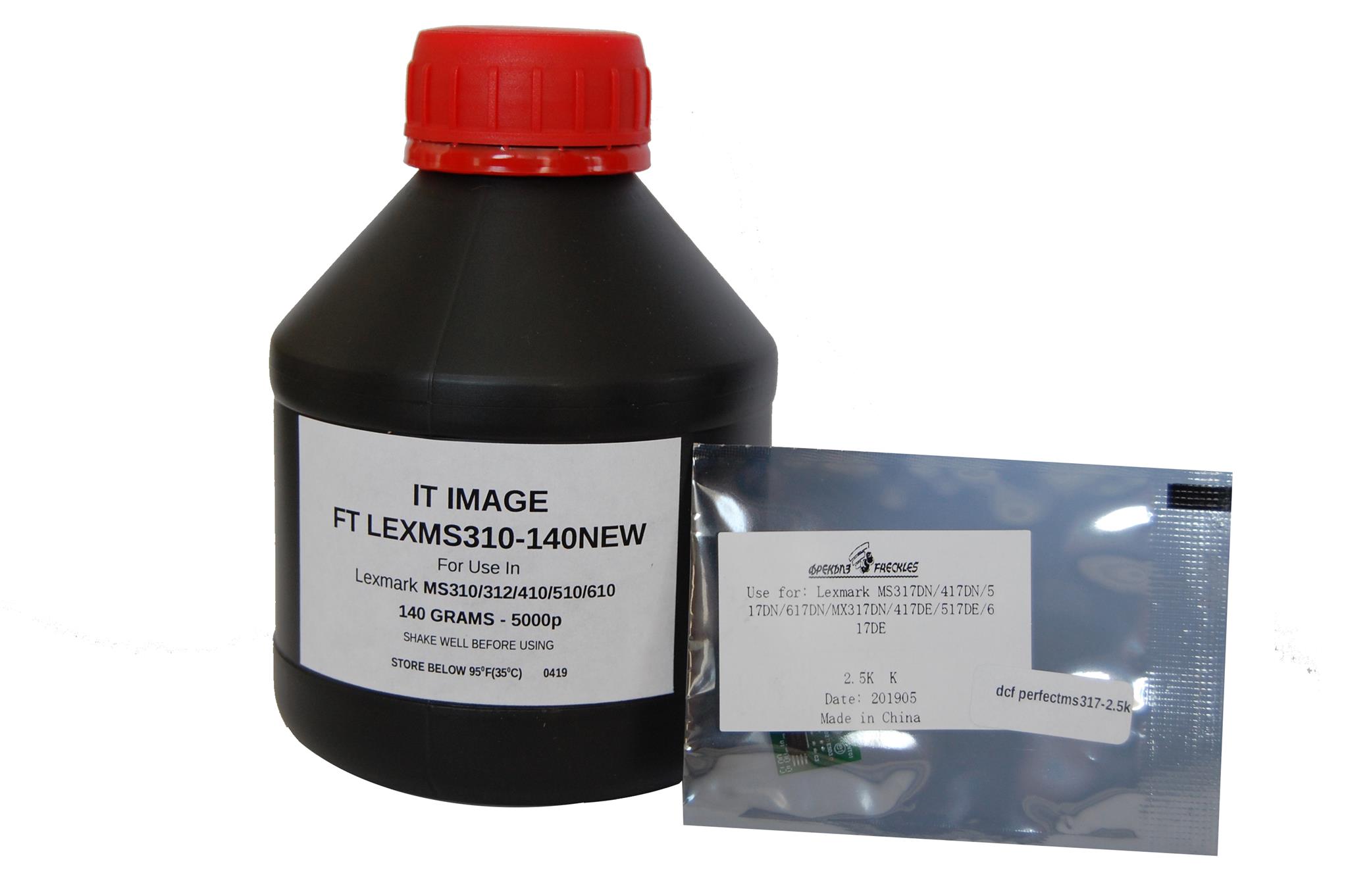 Lexmark MS317 комплект тонер и перфектен чип за 2500 стр. | JAR Computers Lexmark MS317 комплект тонер и перфектен чип за 2500 стр.