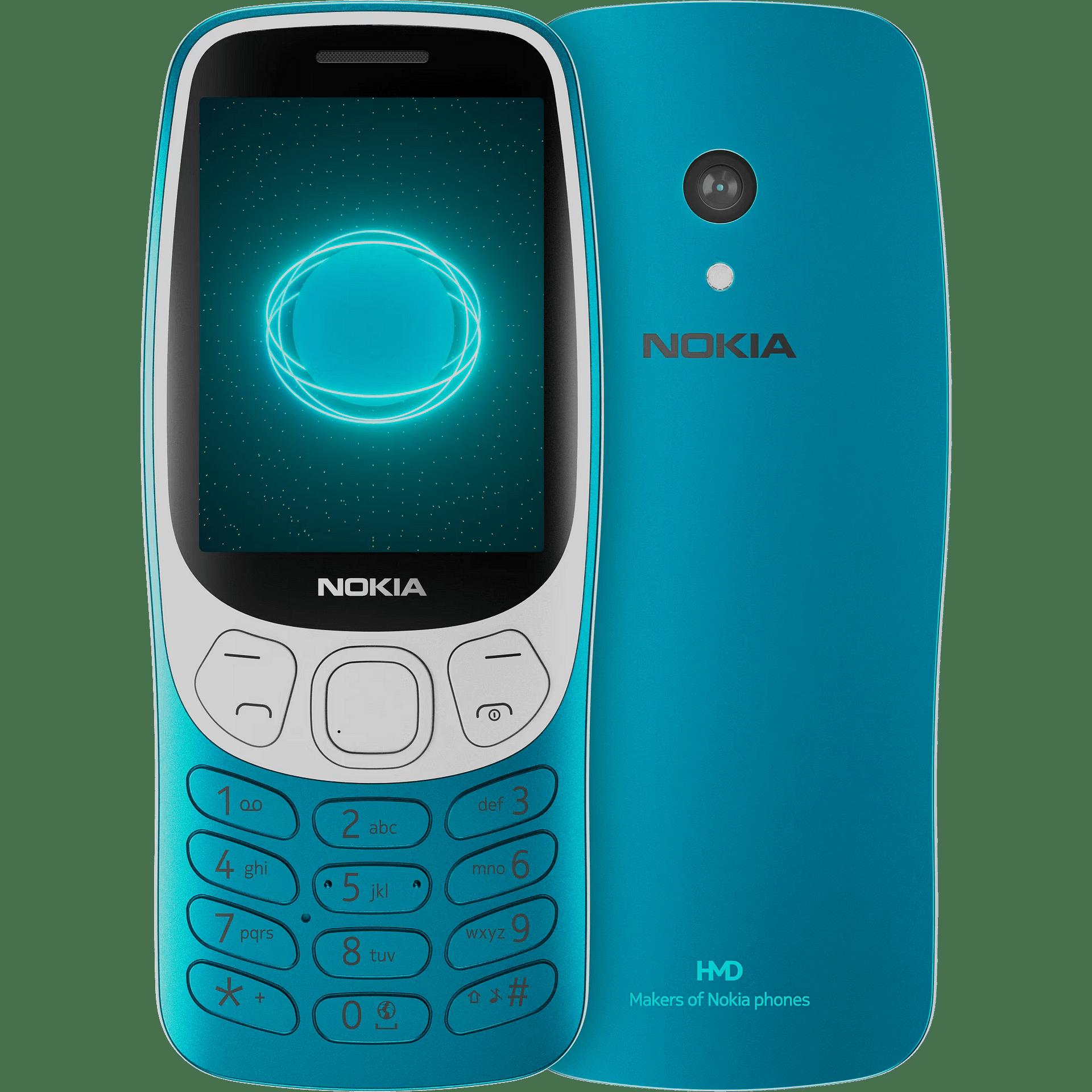 Мобилен телефон Nokia 3210 4G 2024, Scuba Blue