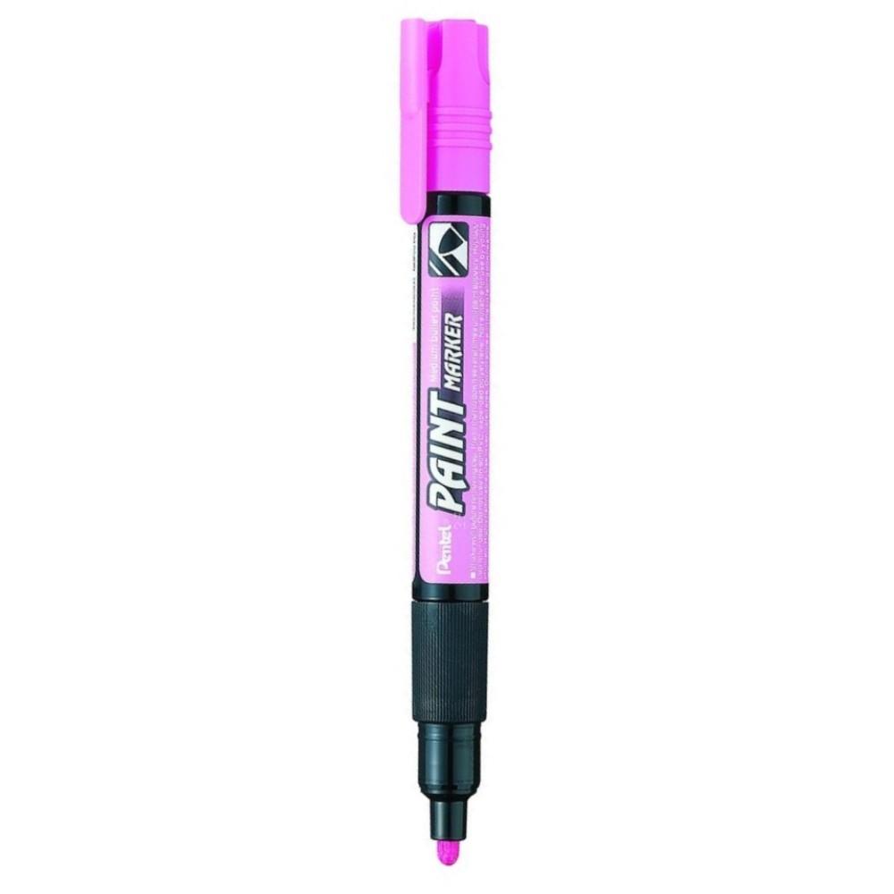 Paint маркер Pentel MMP20, объл връх 4 мм, розов | JAR Computers Paint маркер Pentel MMP20, объл връх 4 мм, розов