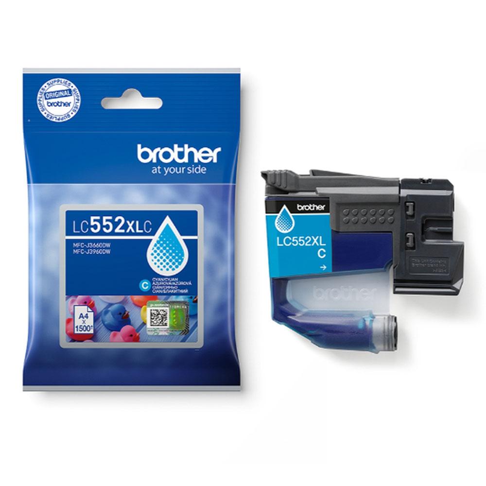 Патрон Brother LC-552XL C оргигинал 1.5k | JAR Computers Патрон Brother LC-552XL C оргигинал 1.5k