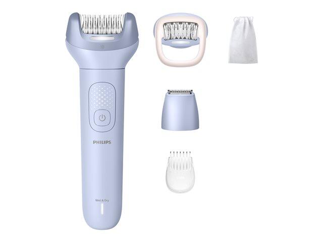 PHILIPS Epilator Series 8000 2 speed setting wet and dry use up to 60 min cordless use