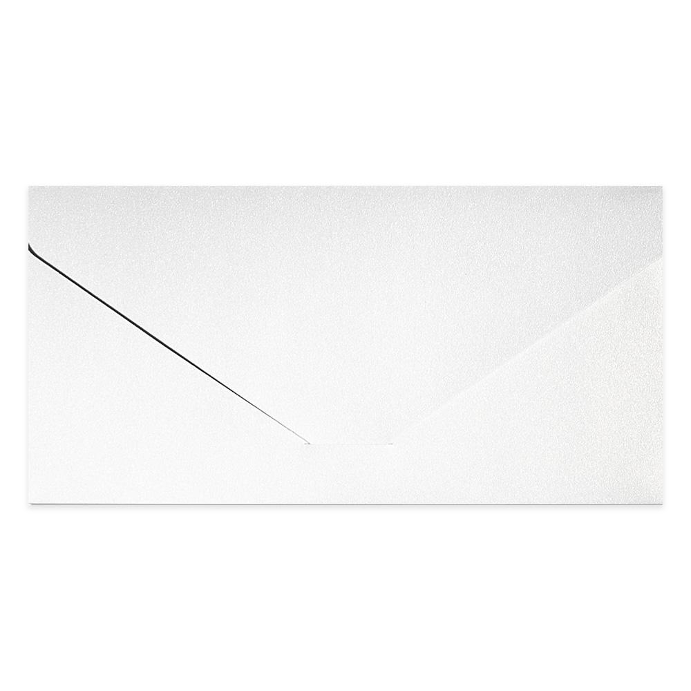 Плик DL 220гр перлено бяло 5бр