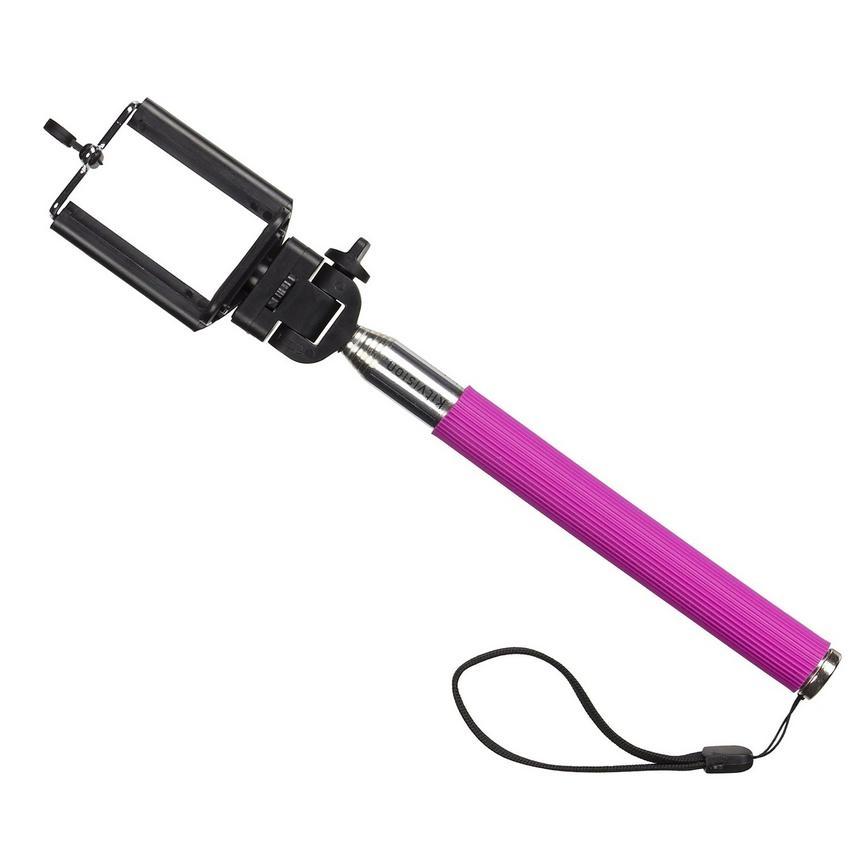 Разтегателен селфи стик за мобилни телефони - KitVision Splash Selfie Stick (розов) | JAR Computers Разтегателен селфи стик за мобилни телефони - KitVision Splash Selfie Stick (розов)
