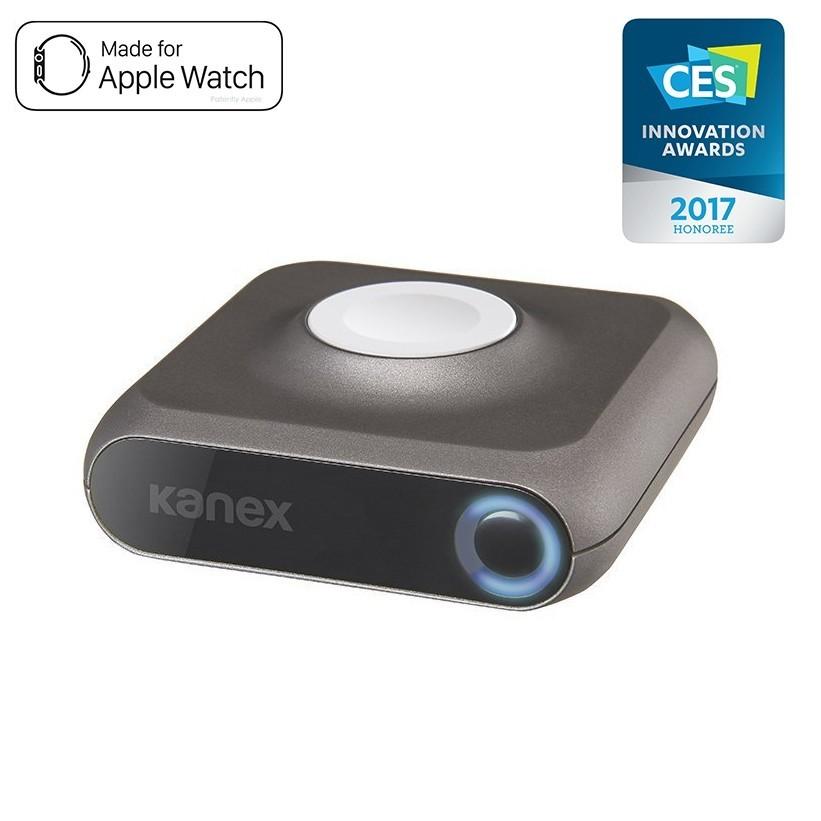 Сертифицирана външна батерия за зареждане на Apple Watch - Kanex GoPower Power Bank Apple Watch 4000mAh (черен) | JAR Computers Сертифицирана външна батерия за зареждане на Apple Watch - Kanex GoPower Power Bank Apple Watch 4000mAh (черен)