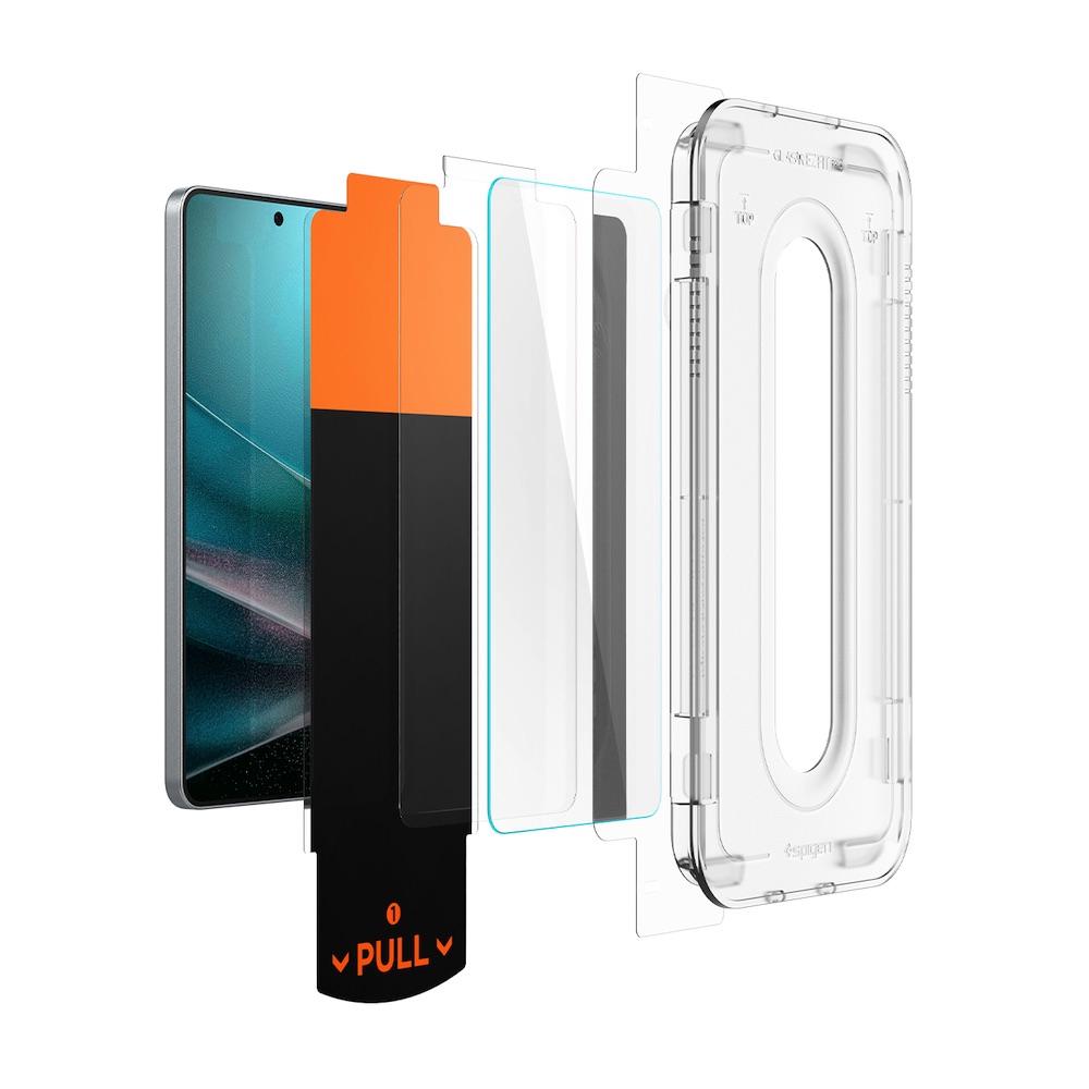 Стъклено защитно покритие за дисплея на Samsung Galaxy S25 Edge - Spigen Glass tR EZ Fit HD Tempered Glass (прозрачен) | JAR Computers Стъклено защитно покритие за дисплея на Samsung Galaxy S25 Edge - Spigen Glass tR EZ Fit HD Tempered Glass (прозрачен)