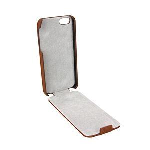 Вертикален кожен калъф с капак за iPhone 5, iPhone 5S, iPhone SE - Trendy8 Leather Flip Case (кафяв) | JAR Computers Вертикален кожен калъф с капак за iPhone 5, iPhone 5S, iPhone SE - Trendy8 Leather Flip Case (кафяв)