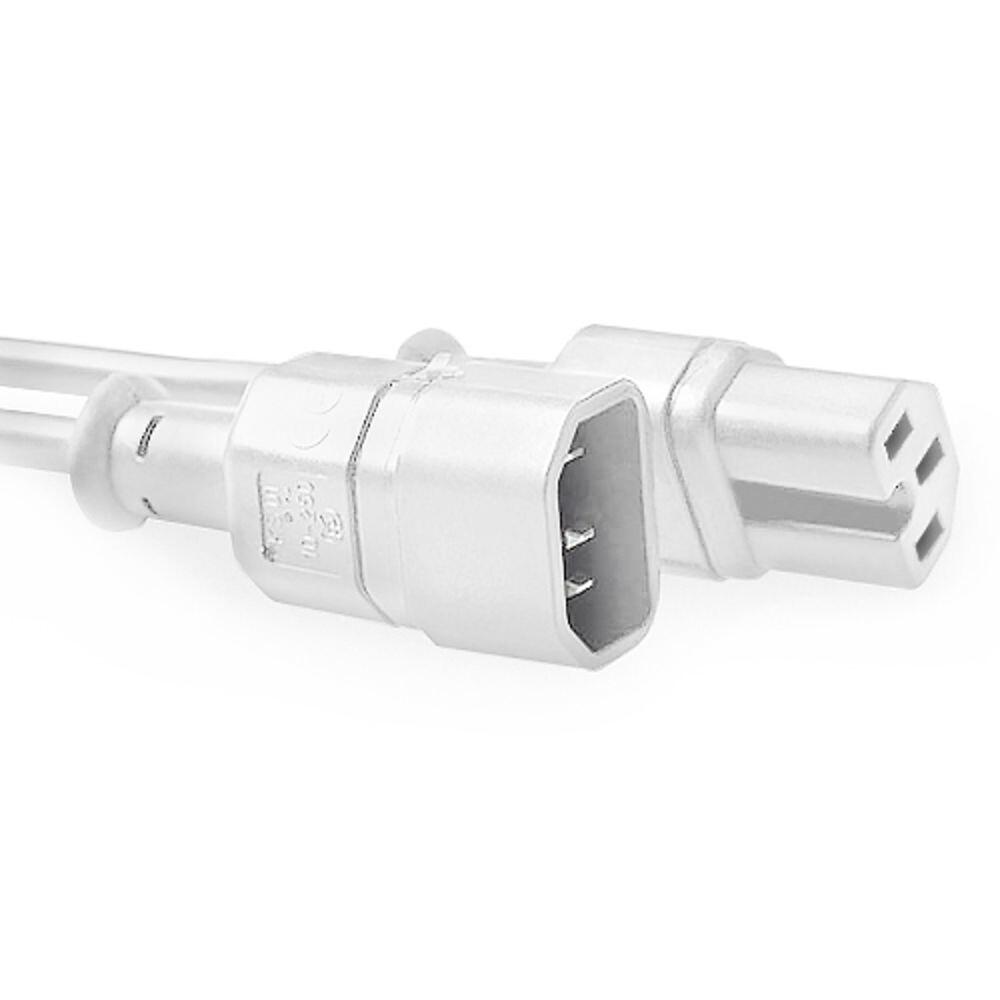 ACT Powercord C14 - C15 white 2 m Бяла 2 м C14 разклонител C15 разклонител | JAR Computers ACT Powercord C14 - C15 white 2 m Бяла 2 м C14 разклонител C15 разклонител