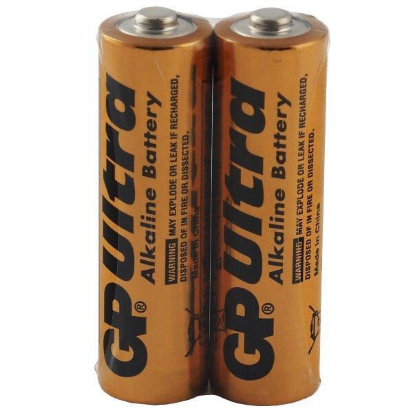 Алкална батерия GP ULTRA PLUS INDUSTRIAL LR6 AA /2 бр. в опаковка/ 1.5V | JAR Computers Алкална батерия GP ULTRA PLUS INDUSTRIAL LR6 AA /2 бр. в опаковка/ 1.5V