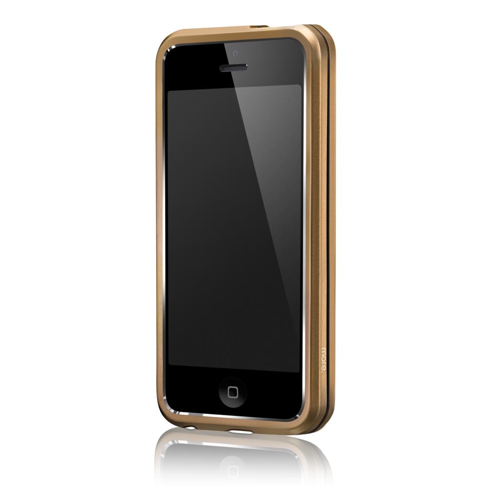 Алуминиев бъмпер за iPhone 5, iPhone 5S, iPhone SE - More-Thing Armor Metal Hybrid Ring (бронз) | JAR Computers Алуминиев бъмпер за iPhone 5, iPhone 5S, iPhone SE - More-Thing Armor Metal Hybrid Ring (бронз)