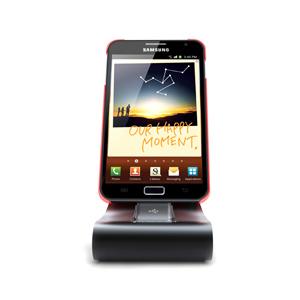 Алуминиева поставка за бюро с microUSB за Samsung Galaxy S4, S3, S2, Note и Note 2 - Konnet iCrado Pro microUSB (черна) | JAR Computers Алуминиева поставка за бюро с microUSB за Samsung Galaxy S4, S3, S2, Note и Note 2 - Konnet iCrado Pro microUSB (черна)