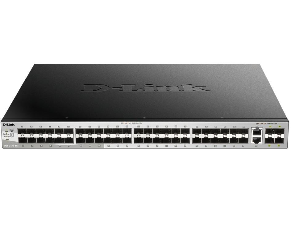 D-Link 48 SFP ports Layer 3 Stackable Managed Gigabit Switch with 2x10GBASE-T ports and 4xSFP+ ports  | JAR Computers D-Link 48 SFP ports Layer 3 Stackable Managed Gigabit Switch with 2x10GBASE-T ports and 4xSFP+ ports
