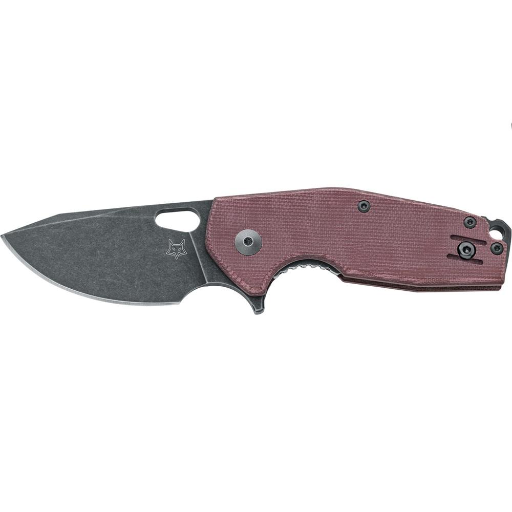 Джобен нож Fox Knives Suru Micarta Burgundy Sabbiata | JAR Computers Джобен нож Fox Knives Suru Micarta Burgundy Sabbiata