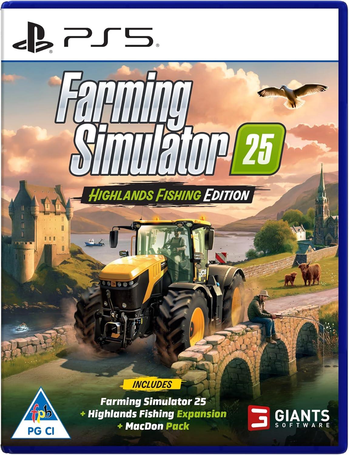 Farming Simulator 25: Highlands Fishing Edition (PS5)