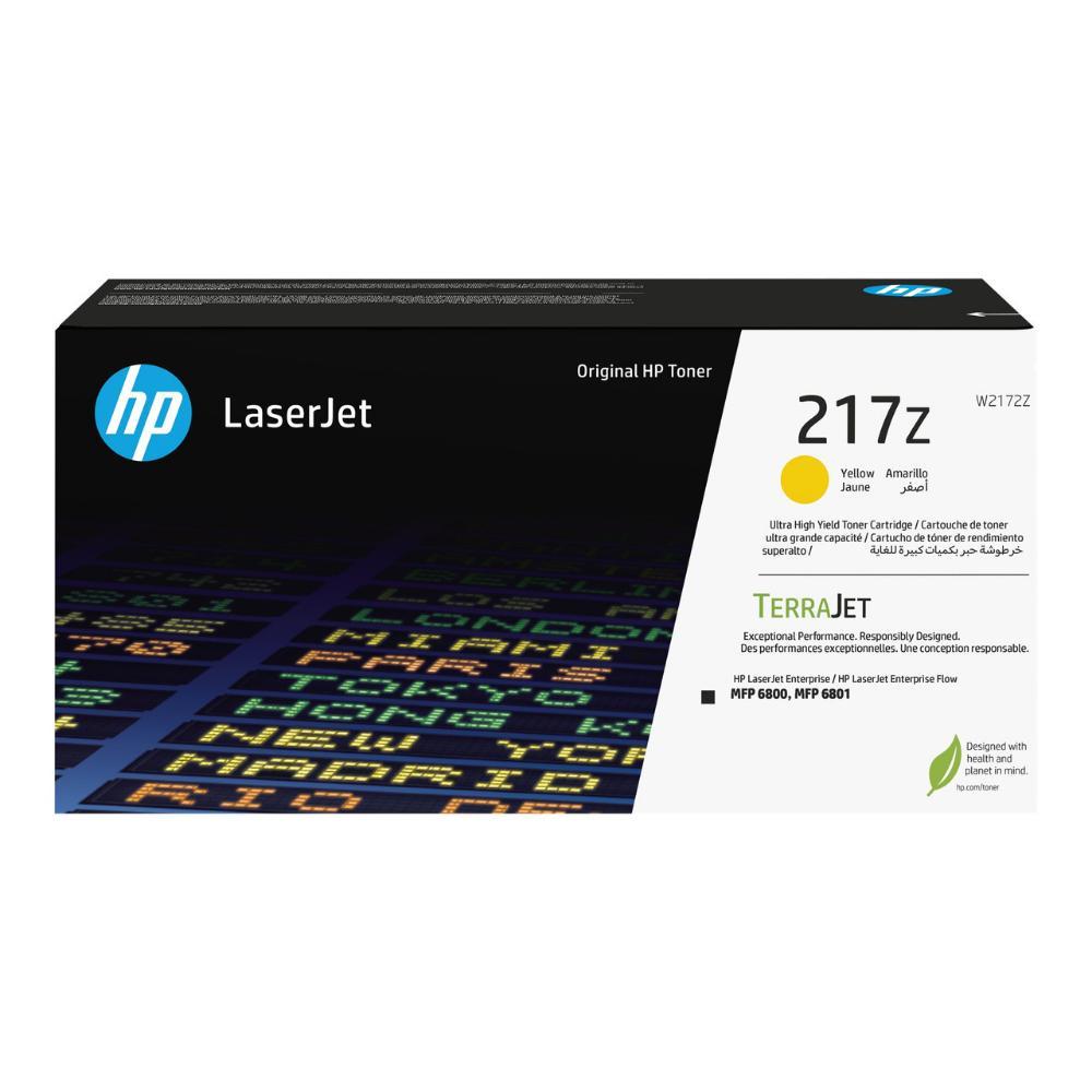 HP 217Z Original LaserJet Toner Yellow (W2172Z) (HPW2172Z)