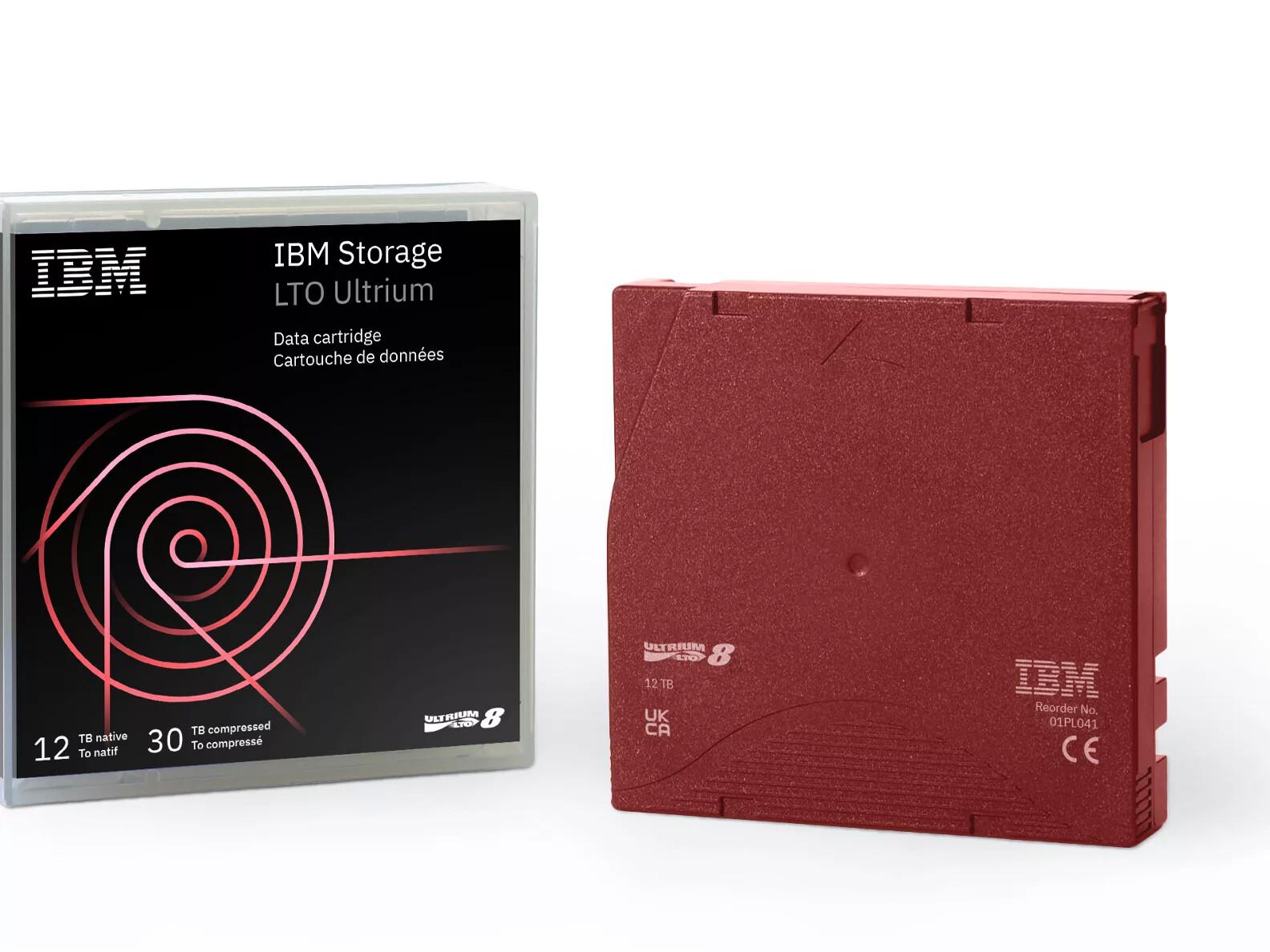 IBM LTO-8 Устройство за съхранение на данни Касета с лента 12 TB | JAR Computers IBM LTO-8 Устройство за съхранение на данни Касета с лента 12 TB