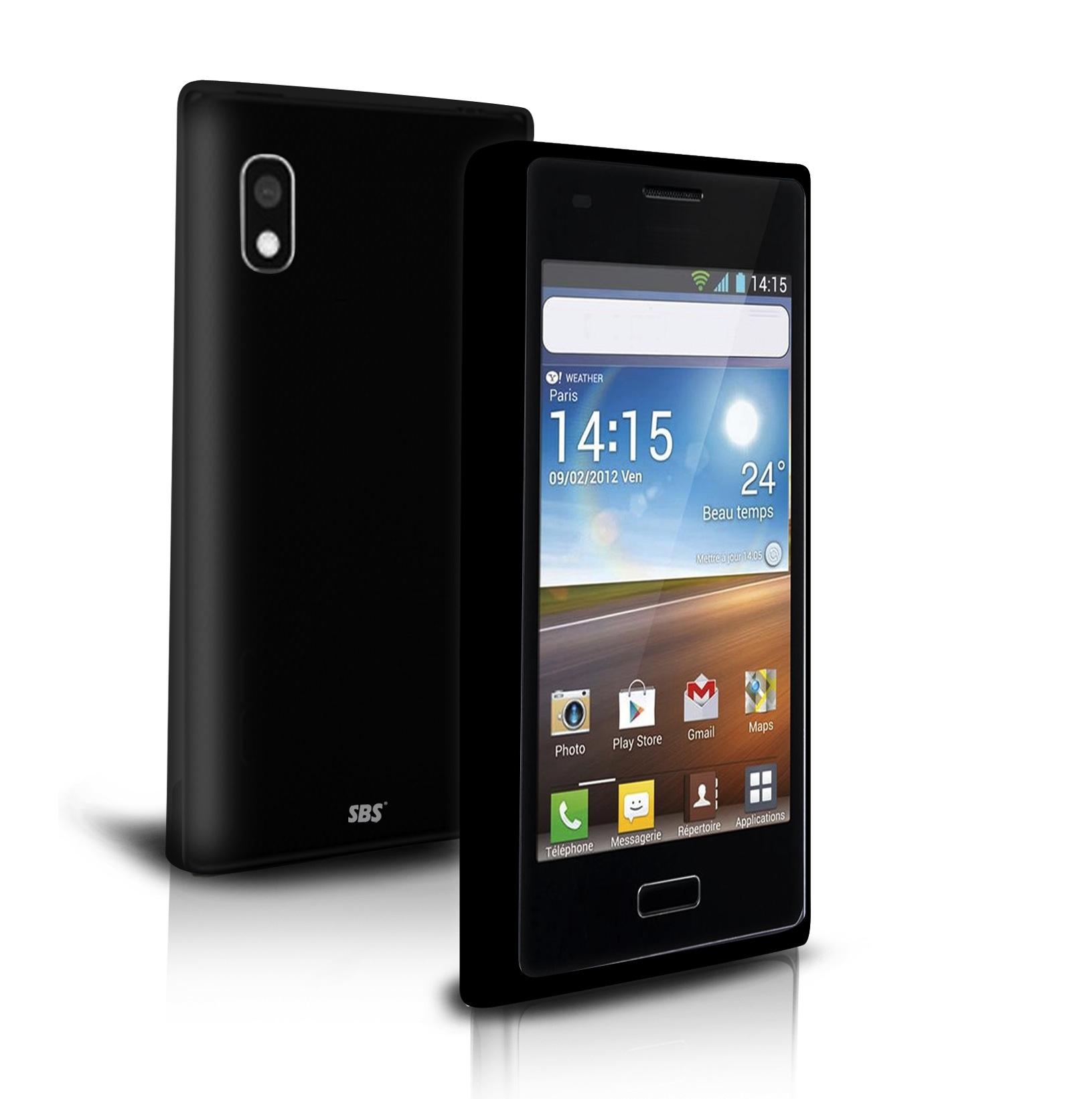 Качествен силиконов кейс за LG Optimus L5 - SBS Aero Case TPU (черен) | JAR Computers Качествен силиконов кейс за LG Optimus L5 - SBS Aero Case TPU (черен)