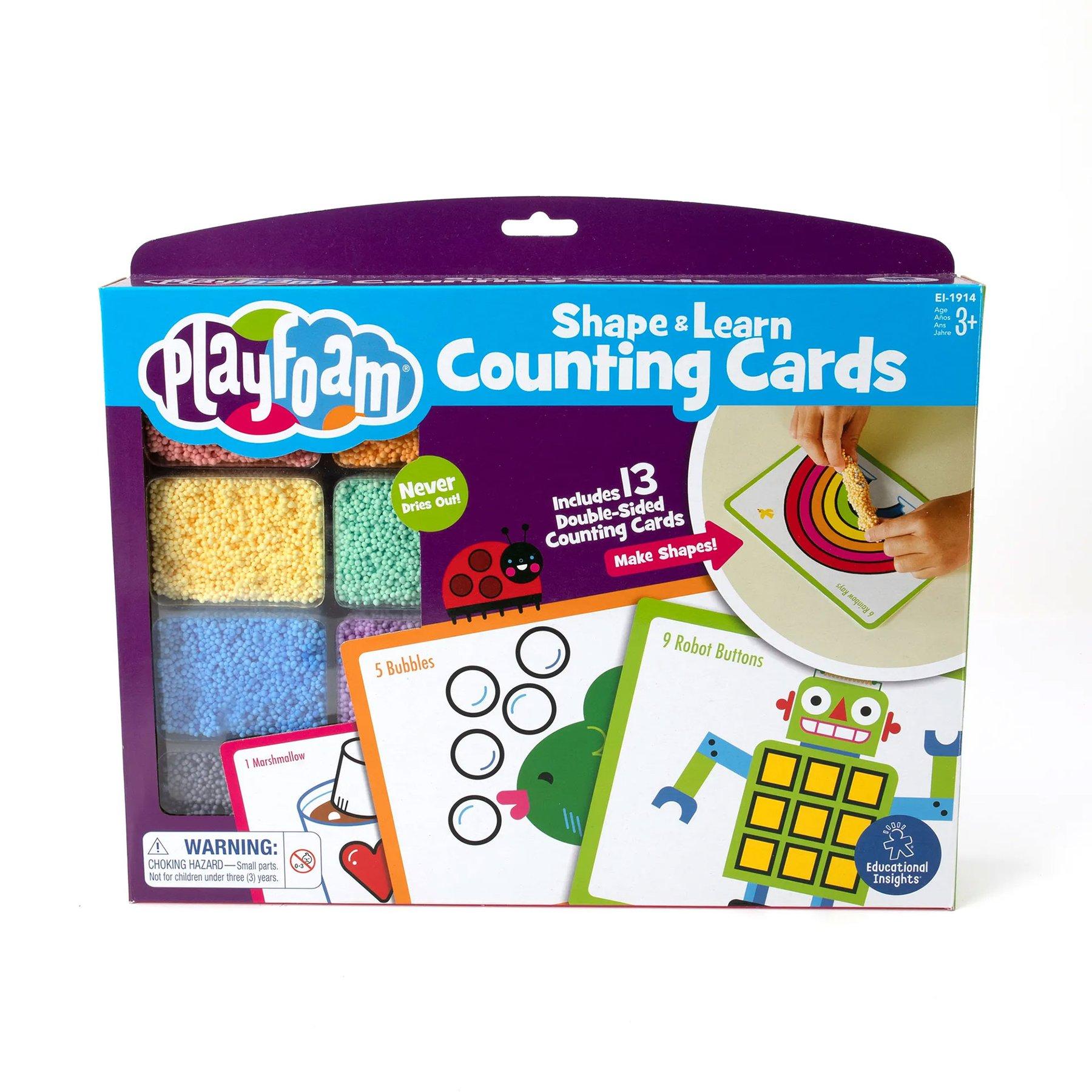 Learning Resources Комплект пяна за игра - Форми и броене | JAR Computers Learning Resources Комплект пяна за игра - Форми и броене