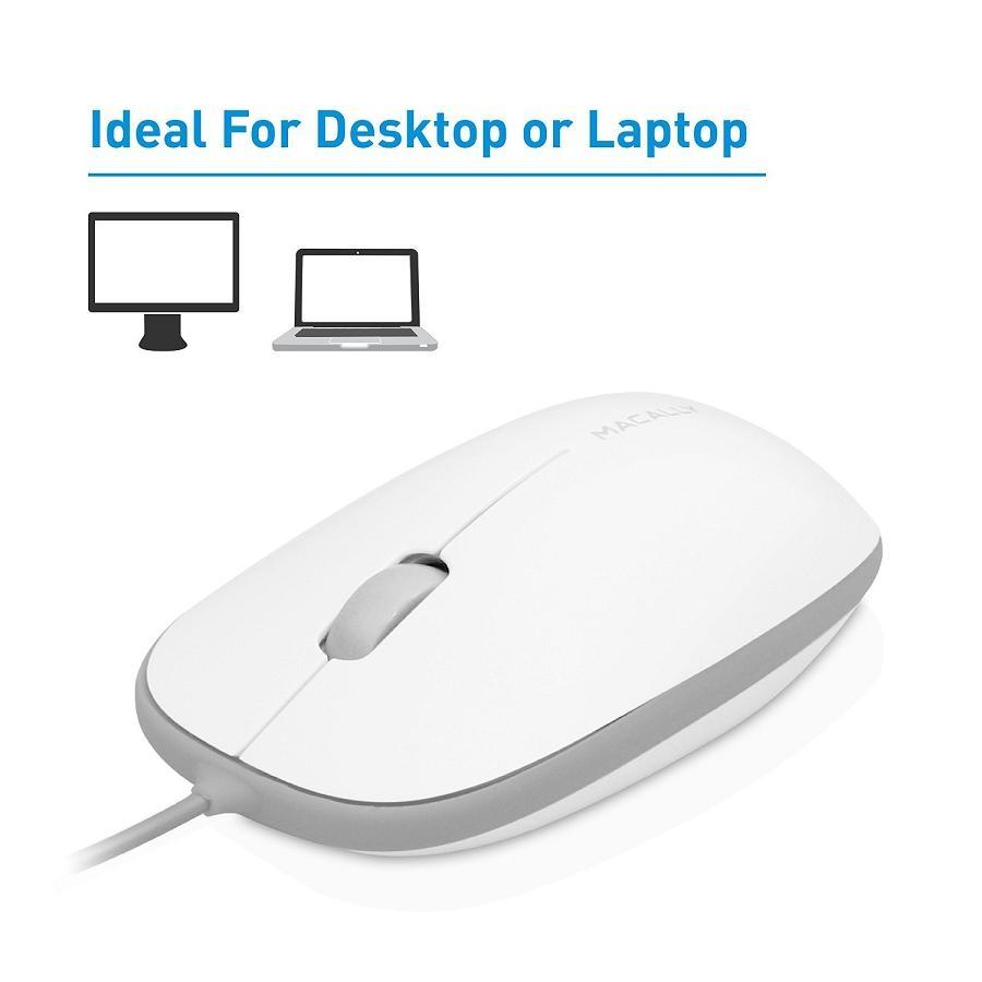 Macally Bumper Mouse - USB оптична мишка за PC и Mac | JAR Computers Macally Bumper Mouse - USB оптична мишка за PC и Mac