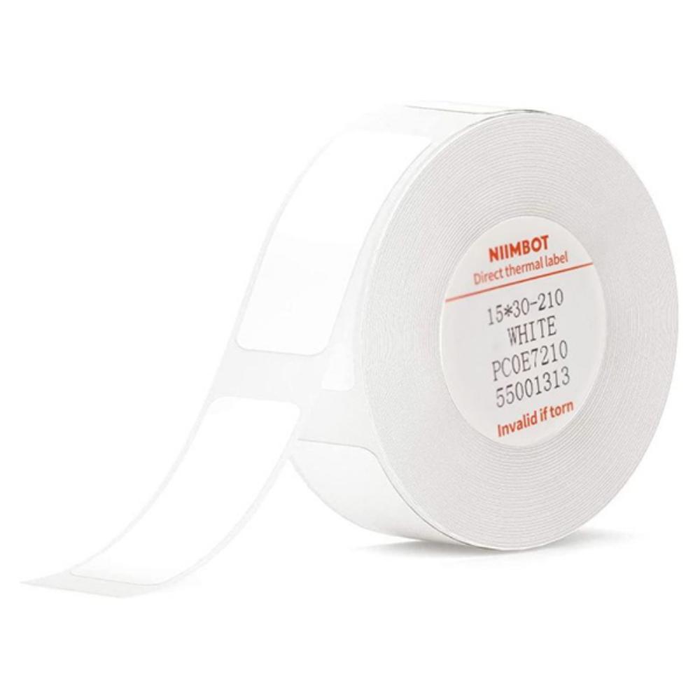 Niimbot Self-adhesive Thermal Labels T 15x30mm 210 pcs White (T1530-210 WHITE) (NIIT1530-210-WHITE)