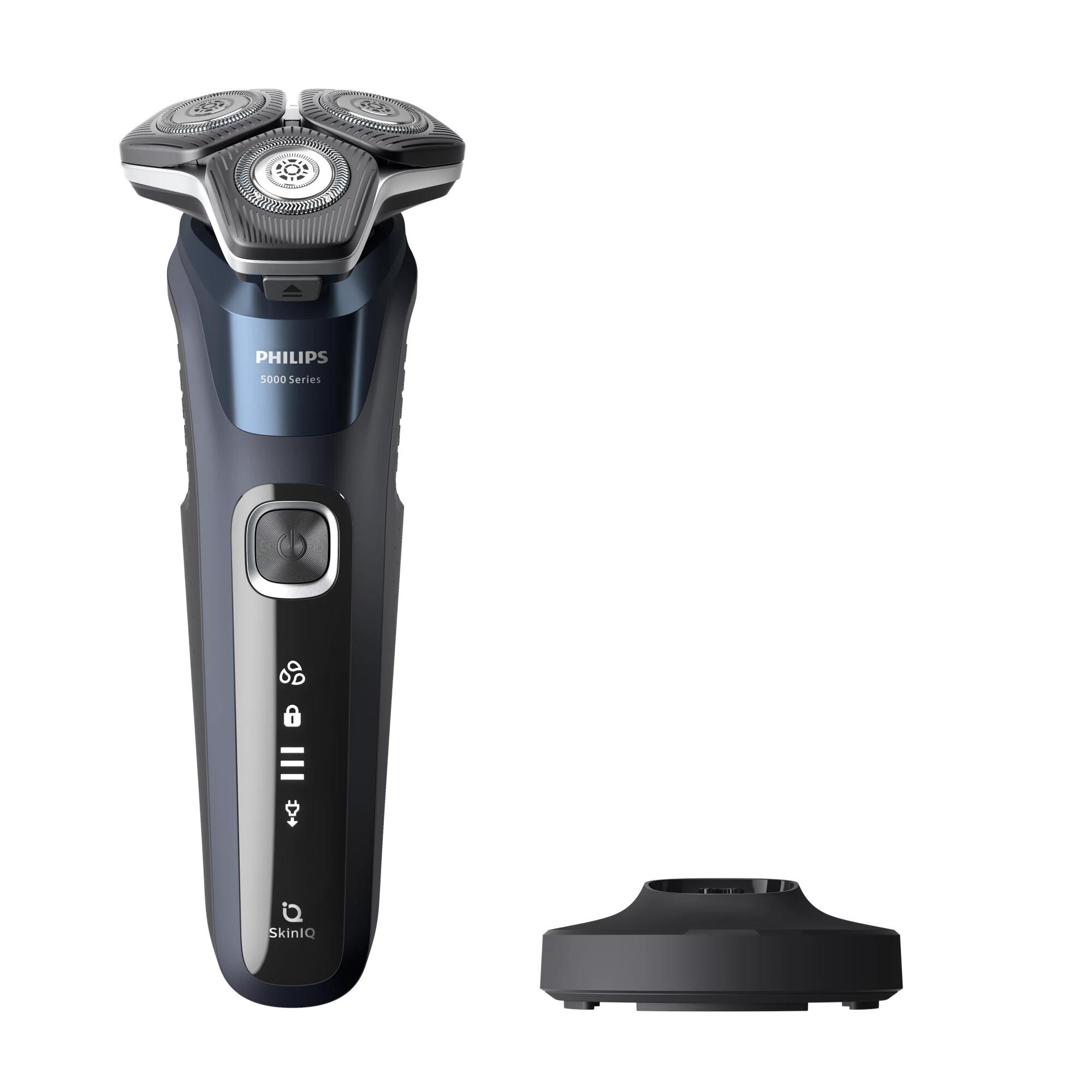 Philips SHAVER Series 5000 S5885/25 мъжка самобръсначка Въртяща се самобръсначка Тример Син | JAR Computers Philips SHAVER Series 5000 S5885/25 мъжка самобръсначка Въртяща се самобръсначка Тример Син