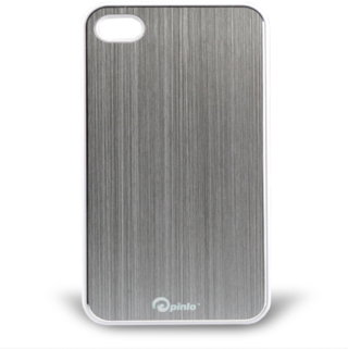 Алуминиев кейс за iPhone 4/4S - Pinlo Concize Metal (бял) | JAR Computers Алуминиев кейс за iPhone 4/4S - Pinlo Concize Metal (бял)