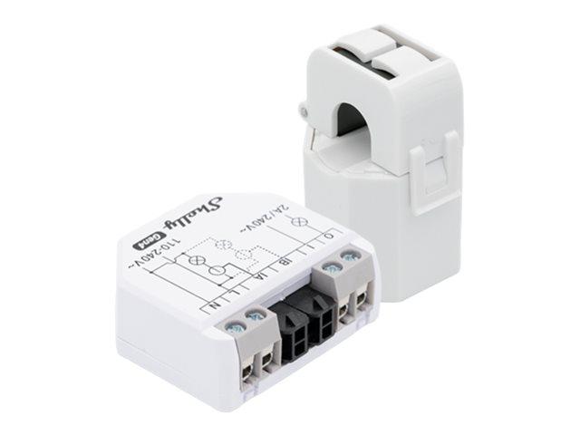 SHELLY EM Gen4 Matter WiFi Zigbee Bluetooth 50A CT 1-Phase Energy Meter | JAR Computers SHELLY EM Gen4 Matter WiFi Zigbee Bluetooth 50A CT 1-Phase Energy Meter