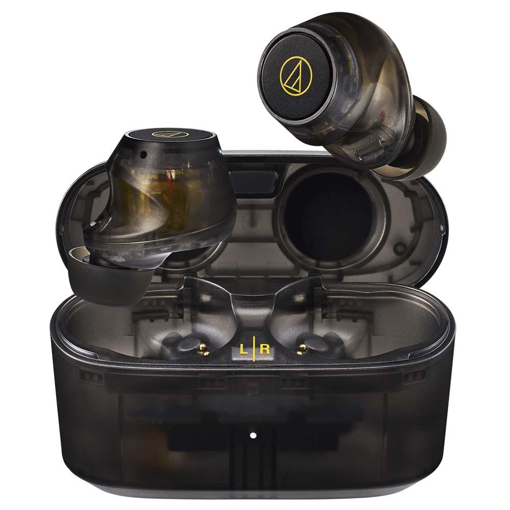 Слушалки Audio-Technica ATH-CKS30TW+ - прозрачно черни