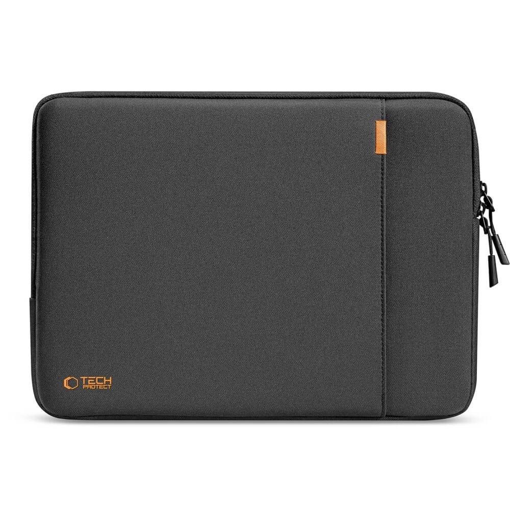 Текстилен калъф за MacBook Pro 16, Pro 15 и лаптопи до 16 инча - Tech-Protect Defender Laptop Sleeve 16 (черен) | JAR Computers Текстилен калъф за MacBook Pro 16, Pro 15 и лаптопи до 16 инча - Tech-Protect Defender Laptop Sleeve 16 (черен)
