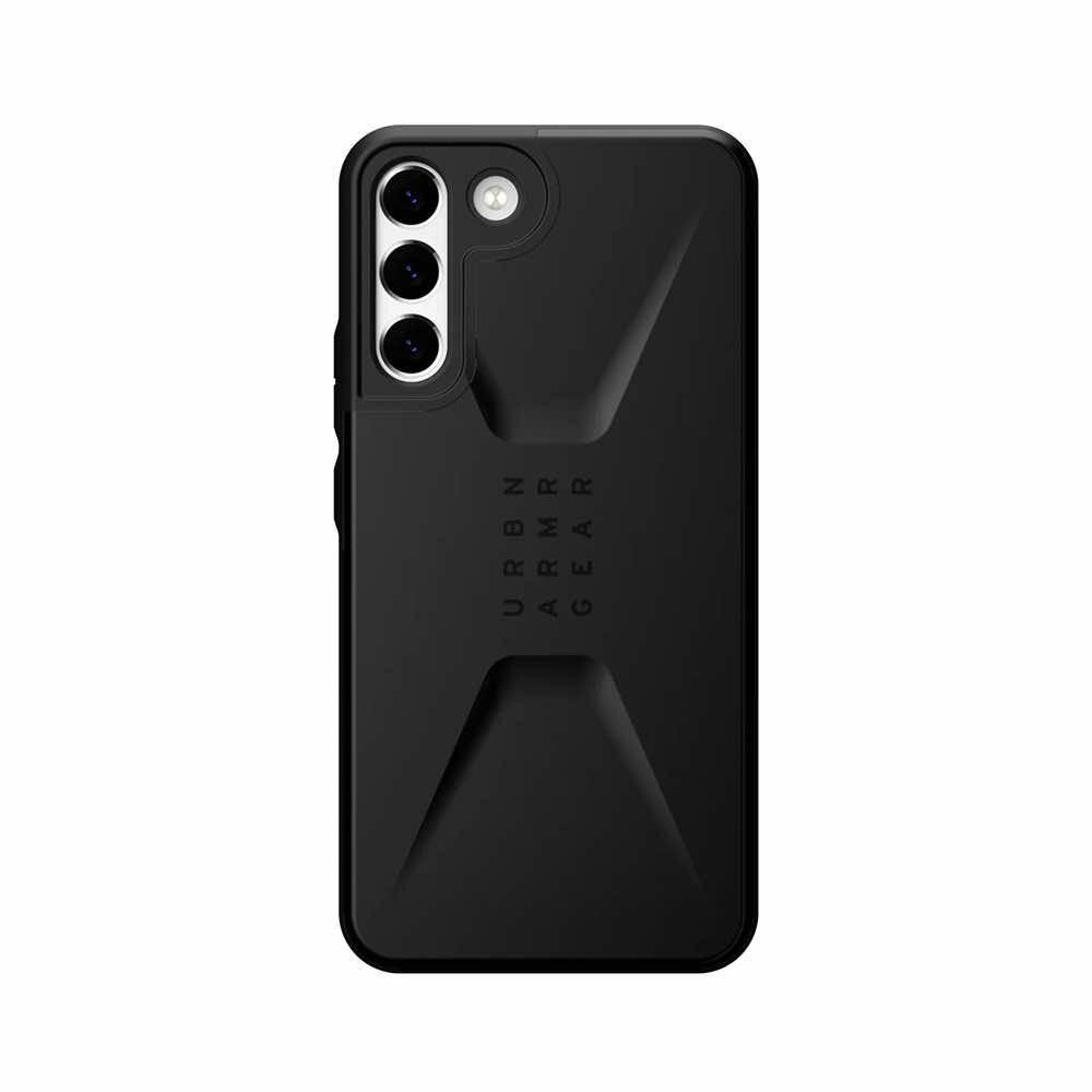Удароустойчив хибриден кейс за Samsung Galaxy S22 Plus - Urban Armor Gear Civilian Case (черен) | JAR Computers Удароустойчив хибриден кейс за Samsung Galaxy S22 Plus - Urban Armor Gear Civilian Case (черен)