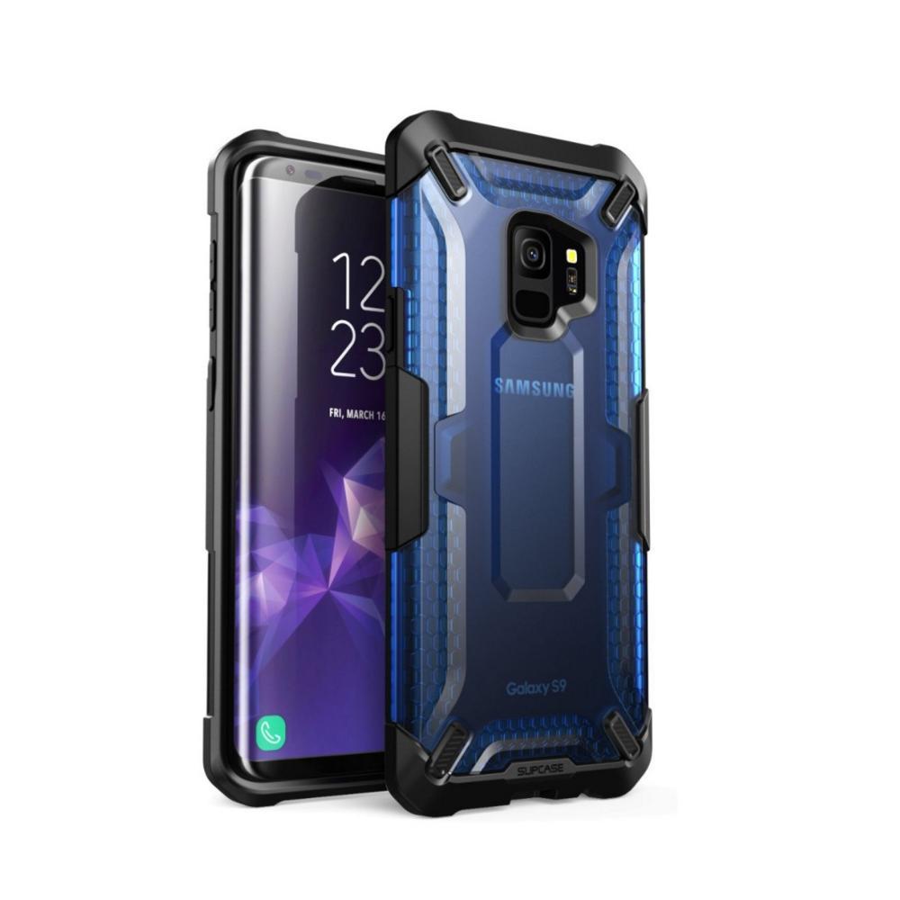 Удароустойчив хибриден кейс за Samsung Galaxy S9 - i-Blason SUPCASE Unicorn Beetle Hybrid Protective Clear Case (син) | JAR Computers Удароустойчив хибриден кейс за Samsung Galaxy S9 - i-Blason SUPCASE Unicorn Beetle Hybrid Protective Clear Case (син)
