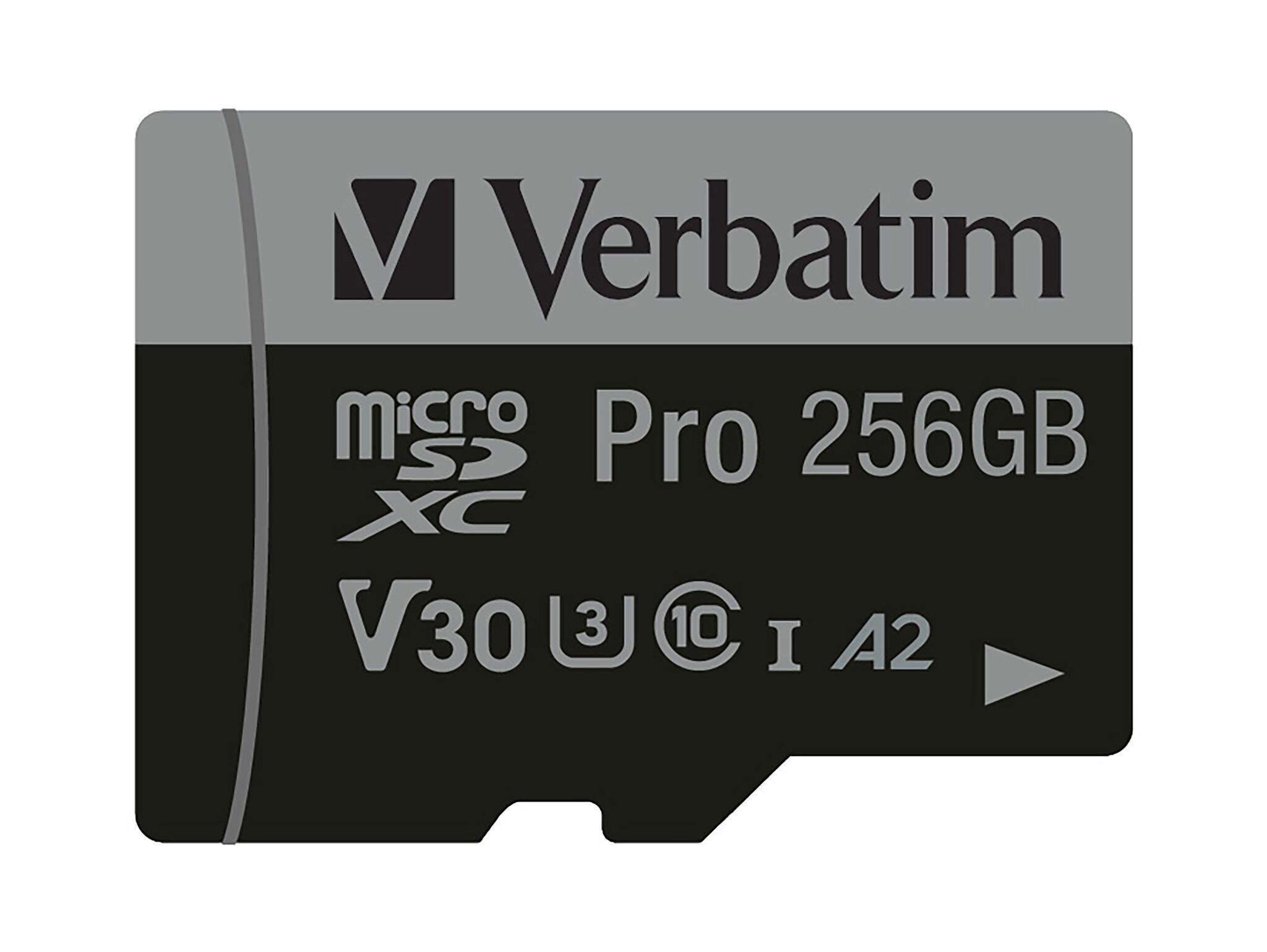 Verbatim 47045 карта памет 256 GB MicroSDXC UHS-I Клас 10