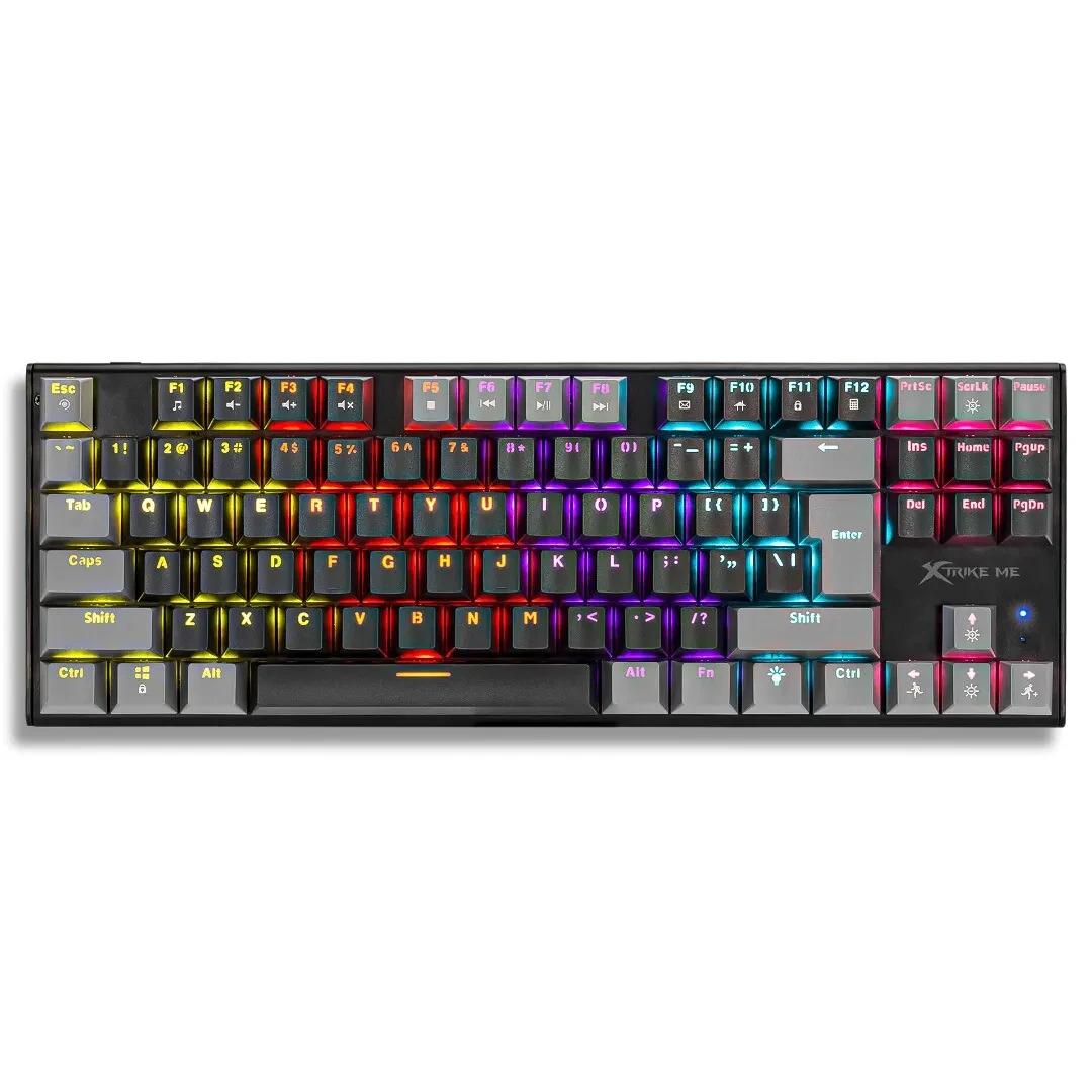 Xtrike ME геймърска механична клавиатура Gaming Mechanical keyboard 87 keys TKL - GK-989B - RED switches | JAR Computers Xtrike ME геймърска механична клавиатура Gaming Mechanical keyboard 87 keys TKL - GK-989B - RED switches