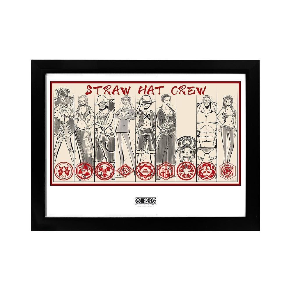 GBEYE ONE PIECE - Framed print &quot;Straw Hat Crew&quot; (30x40)